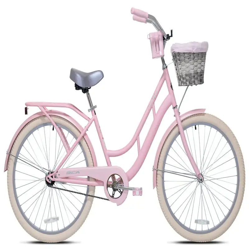 

In. Charleston Ladies Cruiser Bike, Pink