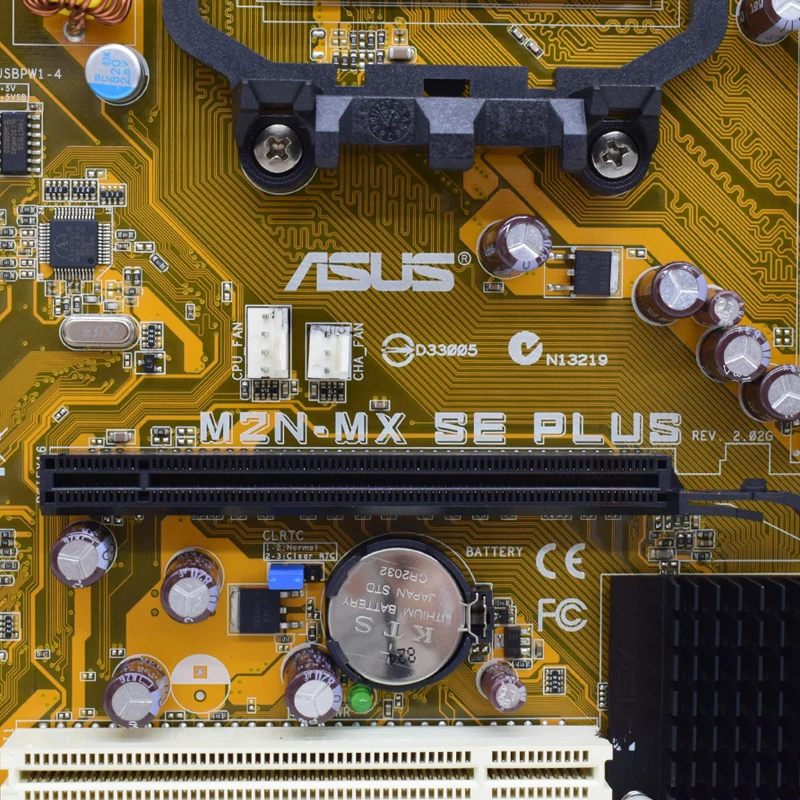Разъем FM2 + Материнская плата ASUS M2N-MX SE PLUS материнская DDR2 4 Гб PCI-E 16X SATA II USB 2 0 ATX для