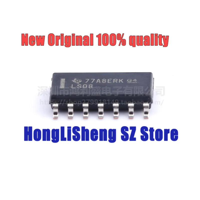 

10pcs/lot SN74LS08DR SN74LS08D SN74LS08 74LS08 LS08 SOP14 Chipset 100% New&Original In Stock