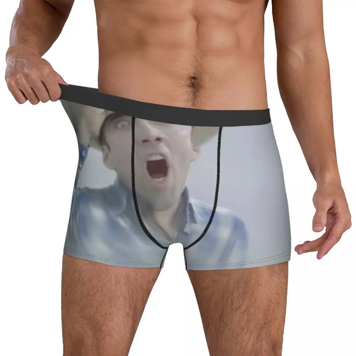 

Nicholas Cage Underwear Cage Enough Funny Underpants Design Shorts Briefs Pouch Man Plus Size Boxershorts