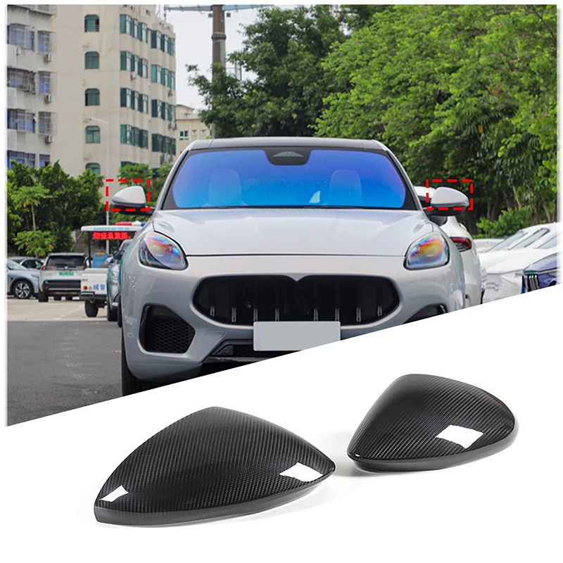 Крышка для зеркала заднего вида из настоящего углеродного волокна боковой двери