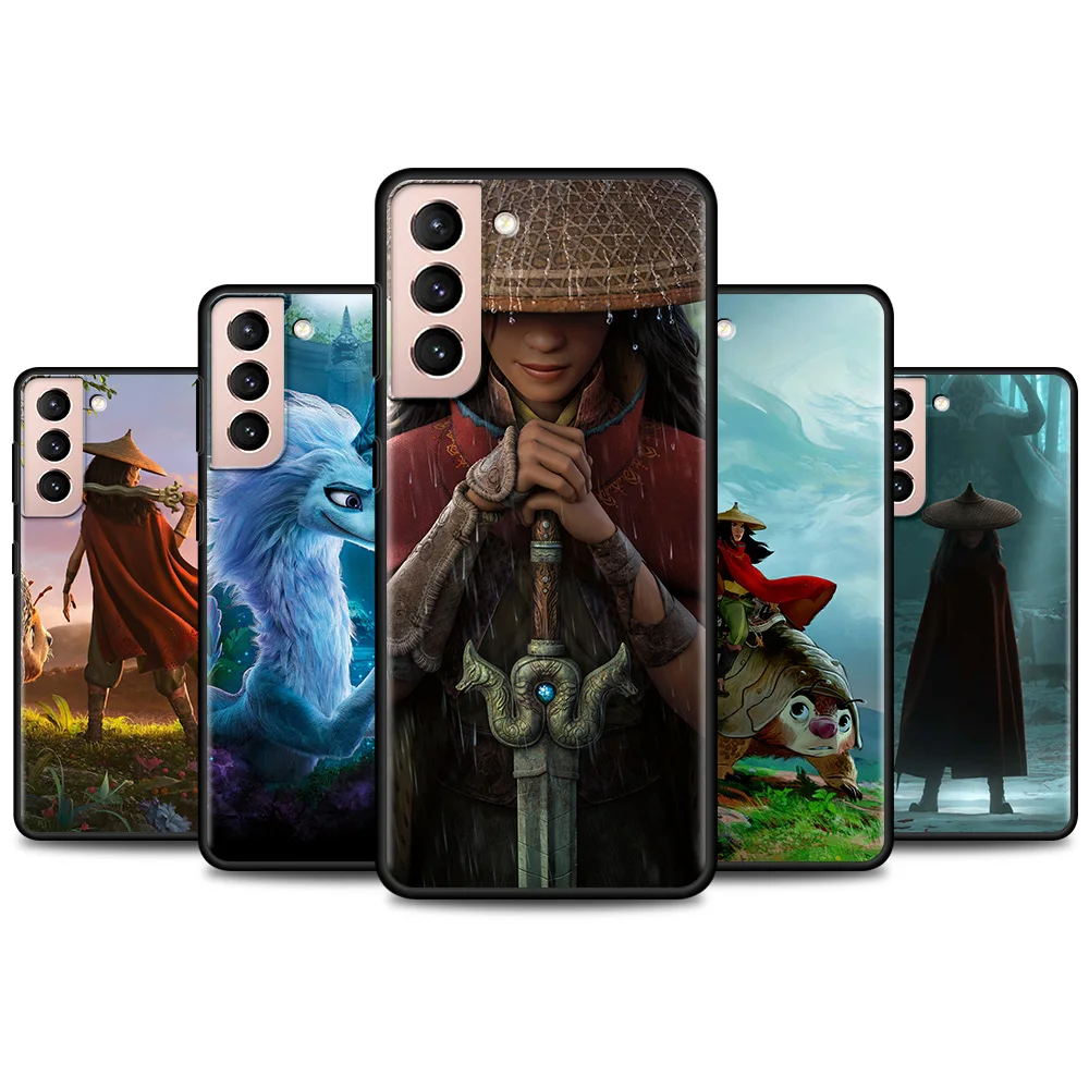

Disney Raya and The Last Dragon Silicone Shell For Samsung Galaxy S10 4G 5G S9 S8 Plus S7 Edge S10e Soft Cover Back Case