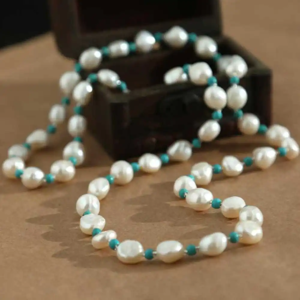 Непальское ожерелье в богемном стиле красное бриллиантовое до ключиц природный