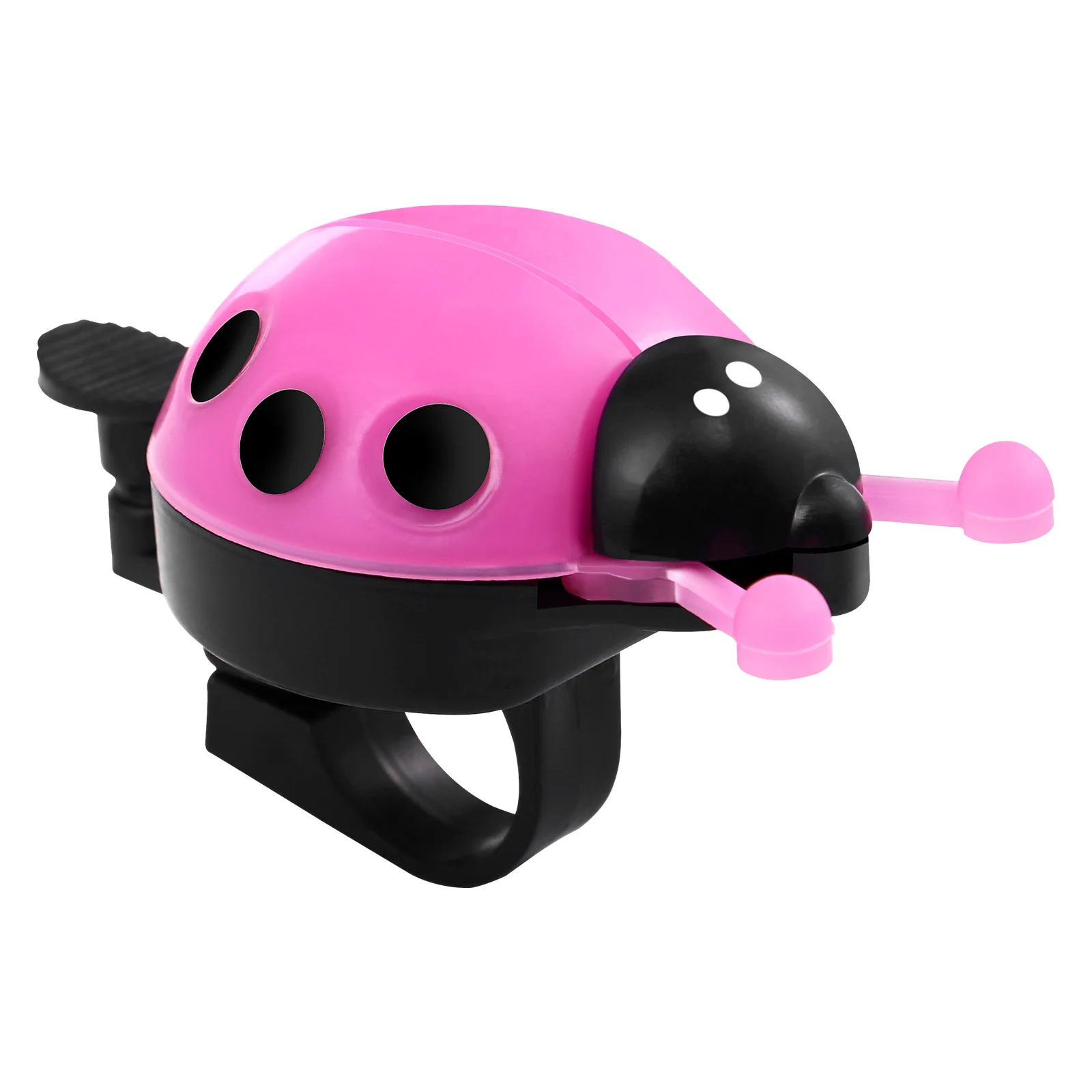 

1 Pc Ladybug Shaped Plastic Unique Warning Bell for Kids Children