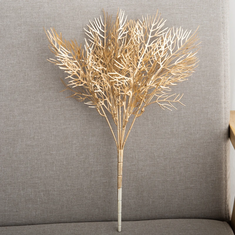 

Искусственные золотые цветы Kahaul