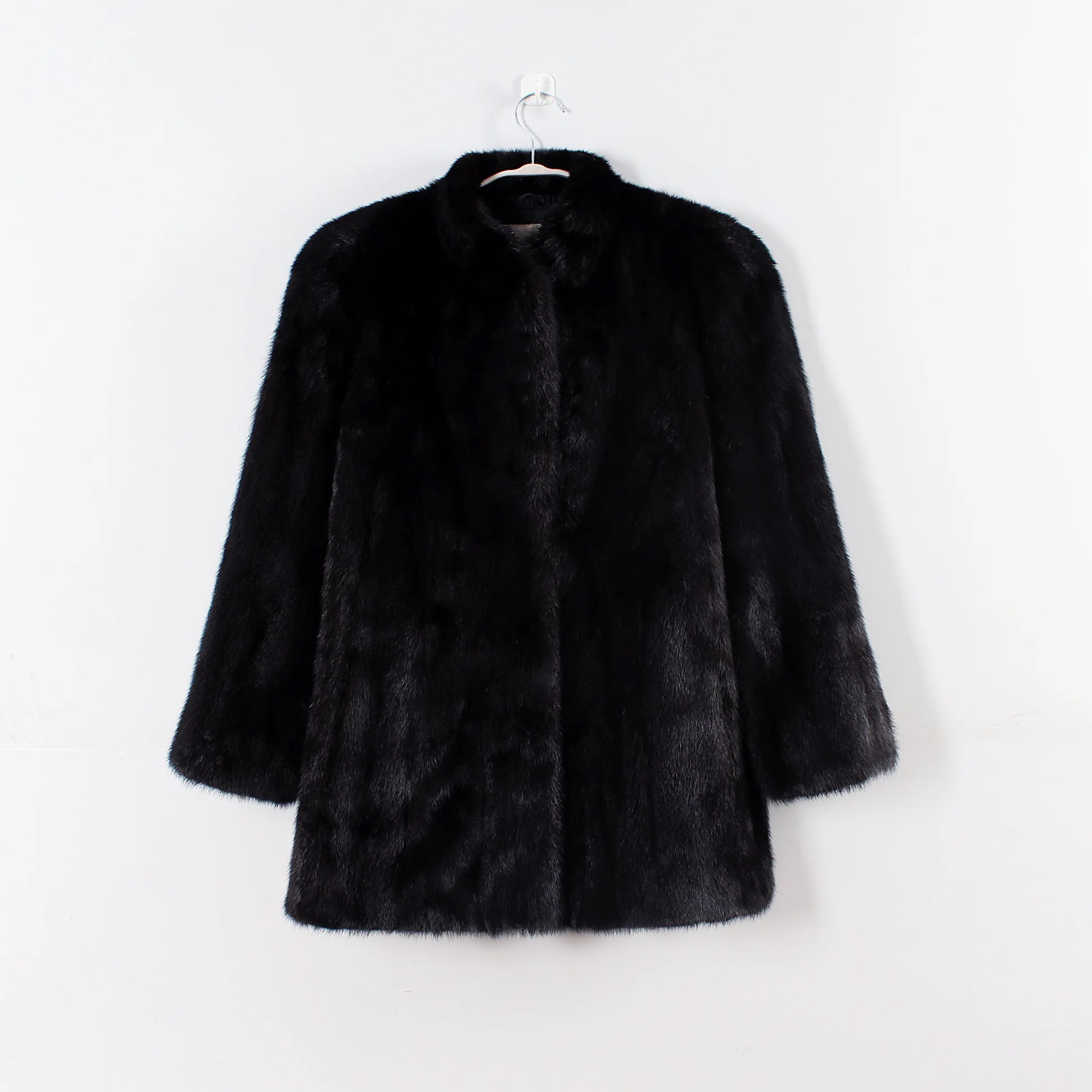 Women's Leather Fur Coat Autumn and Winter Imitation Fur Women's Coat Faux Fur Coat