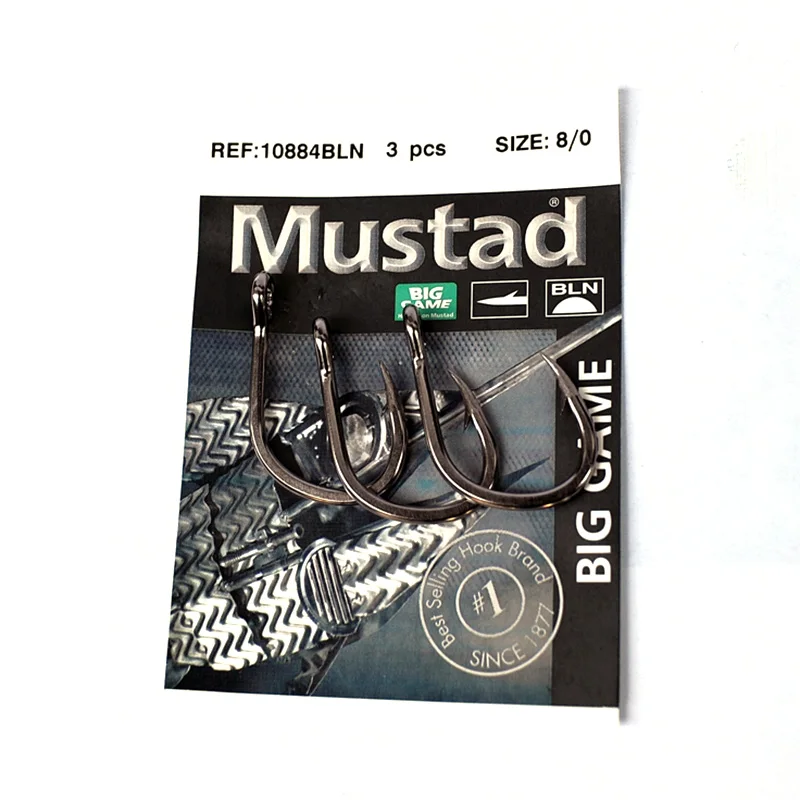 Mustad 10884 усиленный крючок для рыбалки
