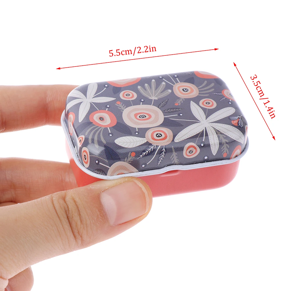 1 PC Mini Tin Metal Box Sealed Jar Packing Boxes Jewelry Candy Box Small Storage Cans Coin Earrings Headphones Gift Box Holder images - 6