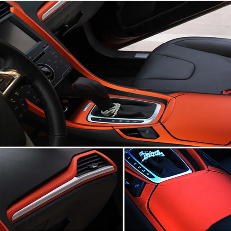 1 52x18 м матовая хромированная ледяная пленка с покрытием виниловая упаковка