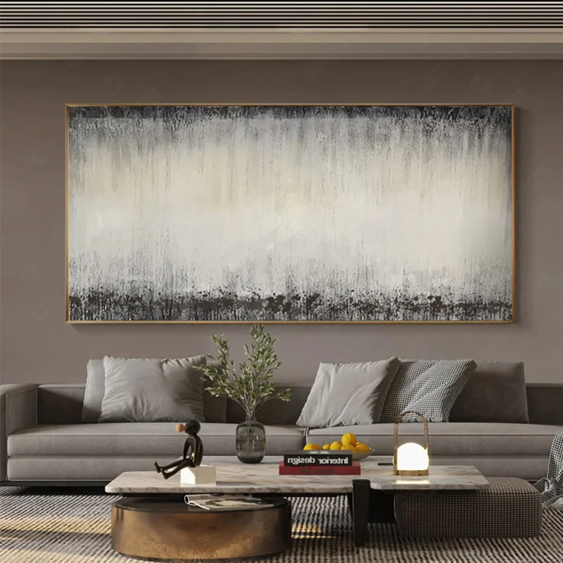 Ручная роспись абстрактная декоративная масляная живопись простая атмосфера