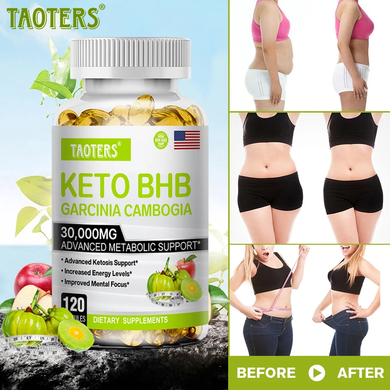 

Taoters Keto Capsules Burn Belly Fat, Provide Energy, Lose Weight, Boost Immunity, Suppress Appetite, Advanced Metabolic Support