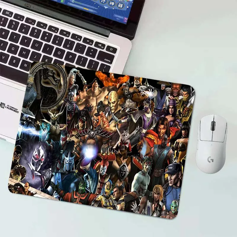 

ПК геймерский шкаф, аксессуары для Каваий, мультяшный Mortal Kombat, популярный милый резиновый коврик, маленькая клавиатура