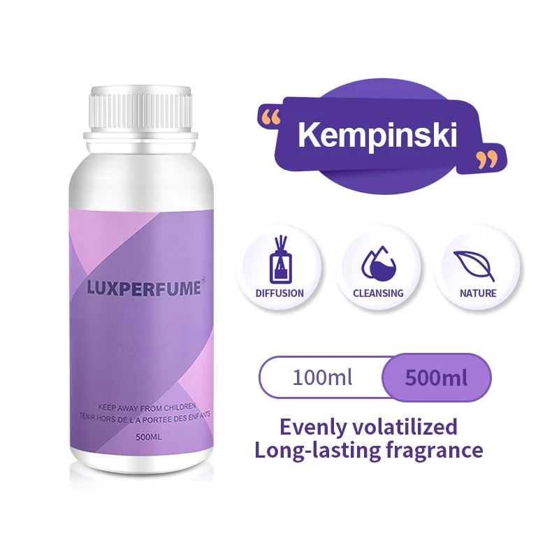

Kempinski Hotel Essential Oil 500ML Aromatherapy Diffuser Oils Smell Perfume Flavoring For Home Fragrances Car Air Humidifier