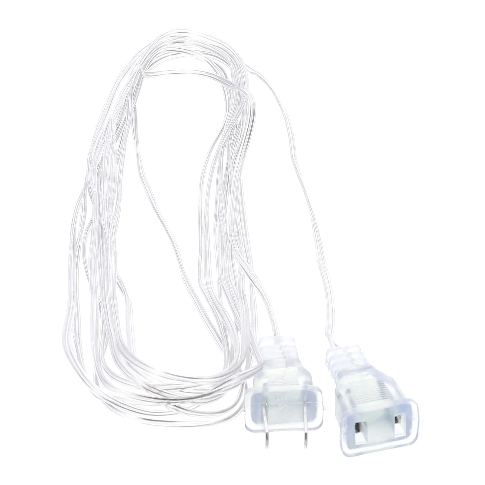 

String Extension Lights Cable Cord Portable Clear Line Extender Wire Pvc LED Lamp