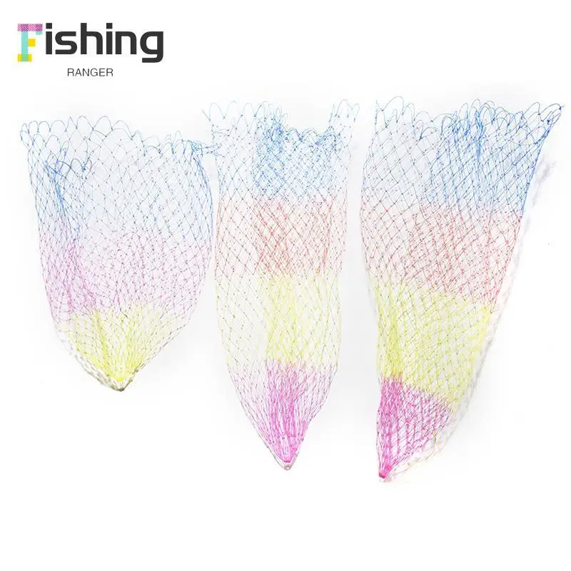 

1 Pcs Nylon Fishing Net Rhombus Mesh Hole Net Collapsible Fishing Tools 3 Sizes