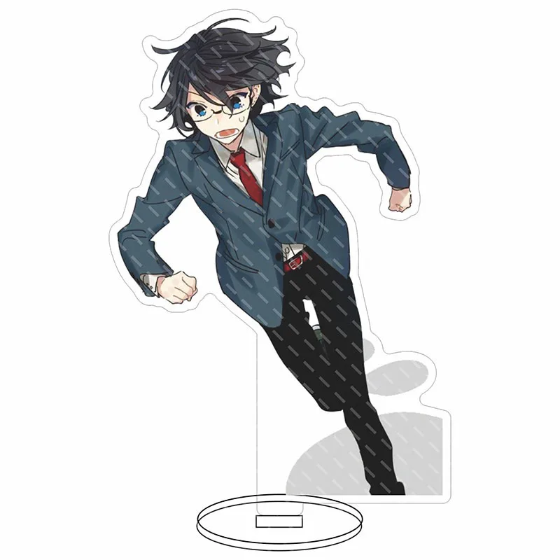 NEW Anime Horimiya HORI-san To MIYAMURA-kun OVA Miyamura Izumi Hori Kyoko Acrylic Stand Figure Model Display Plate Desktop Decor