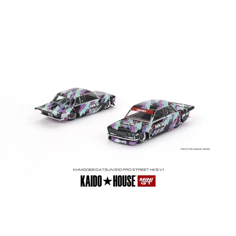 Фото 1:64 Kaido House 510 Datsun литая миниатюрная модель из сплава, украшение для взрослых, игрушка для мальчика, детский праздничный подарок на день рождения №5