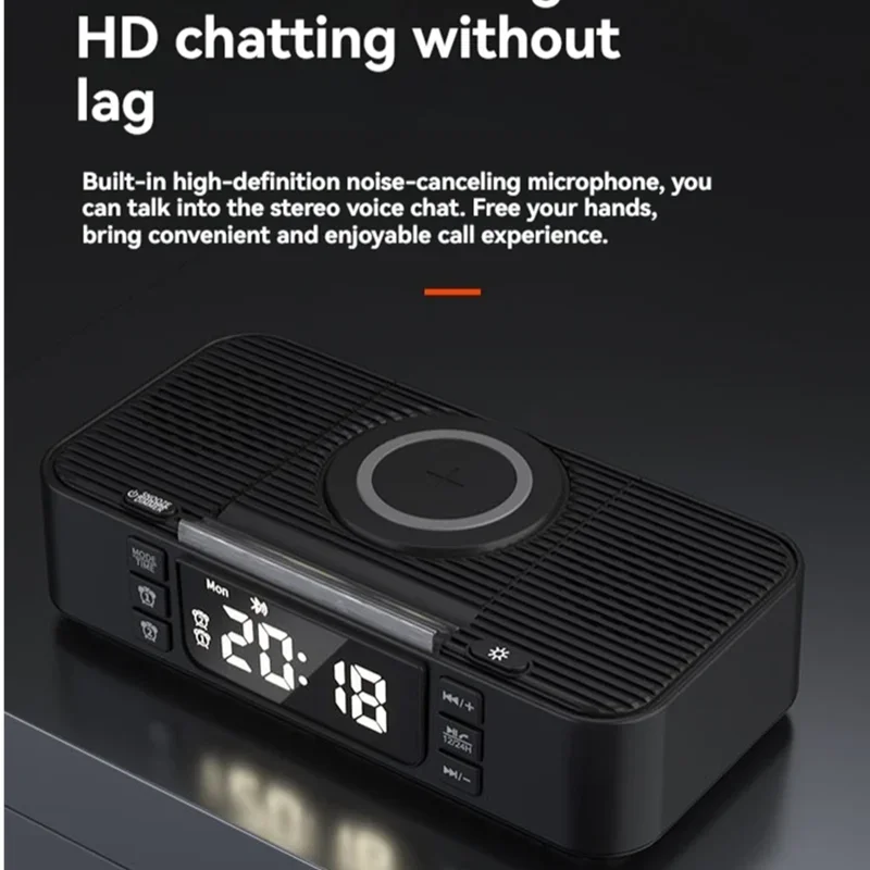 Лидер продаж многофункциональные настольные Bluetooth-динамики светодиодный