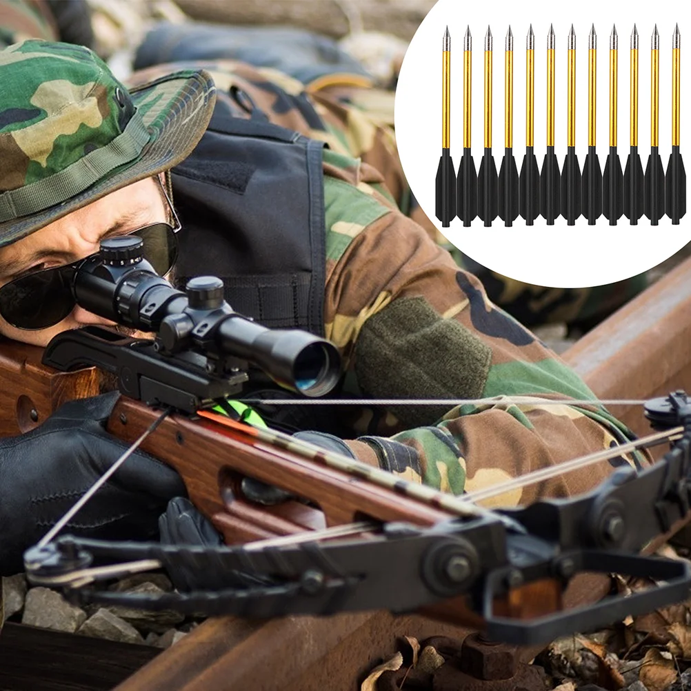 

24pcs 16CM Practical Arrows Durable Practice Arrows Shooting Accessories