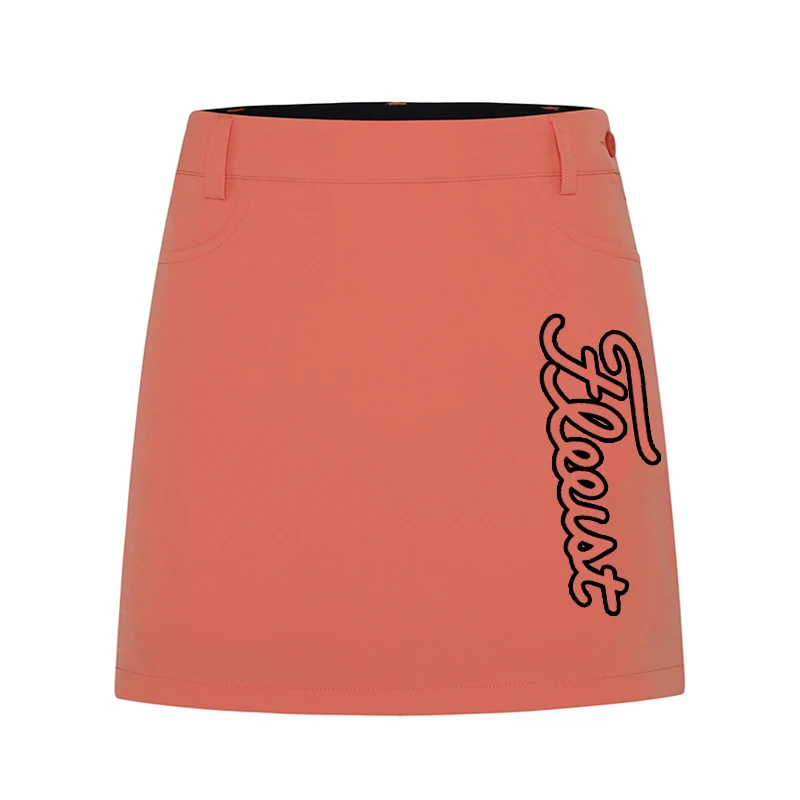 New Golf Skirt for Women Summer Fashion Casual Wenkirt Skirt Outdoor Sports Golf Clothing Quick-drying Clown Five-part Skirt