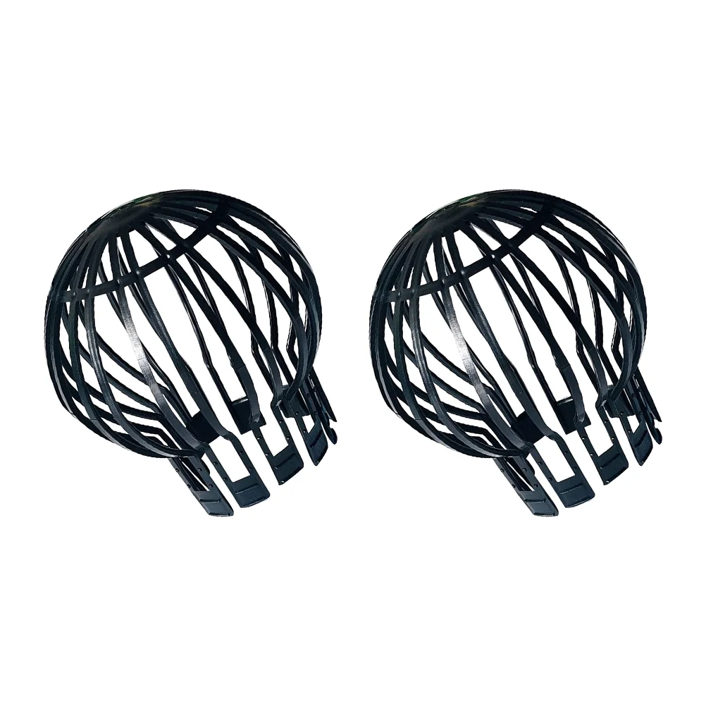 

2 Pcs Plastic Downpipe Filter Roof Gutter Guard Filter Downpipe Protective Cover