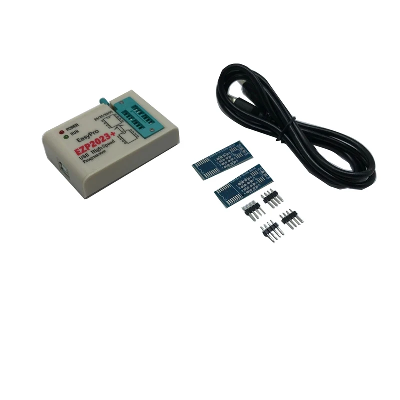 Фото EZP2023 для нового USB SPI программатора полный комплект + 12 адаптеров Поддержка 24 25 93 95 EEPROM Flash Bios для Windows лучше, чем EZP2019 №5