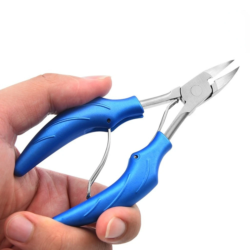 

1Pc Toenail Nail Clippers Cutters Stainless Steel Pedicure Manicure Tools Professional Thick Ingrown Paronychia Correction Tool