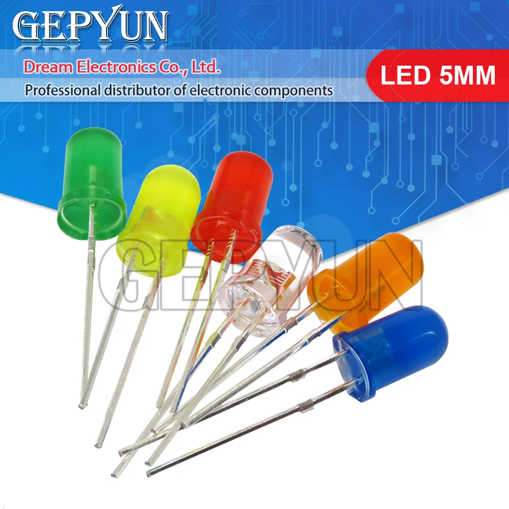 Emitting Diode Led Transparent Round