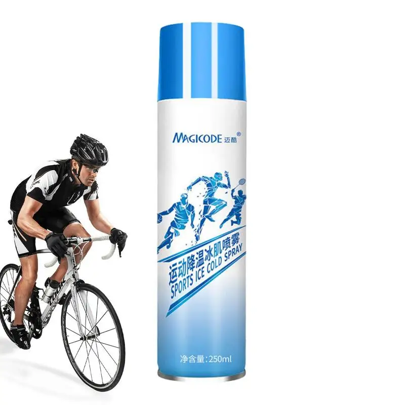 

Охлаждающий спрей для занятий спортом, безопасное и эффективное облегчение мышц, спортивное охлаждение для предотвращения повреждения эффективного облегчения мышц с широким диапазоном