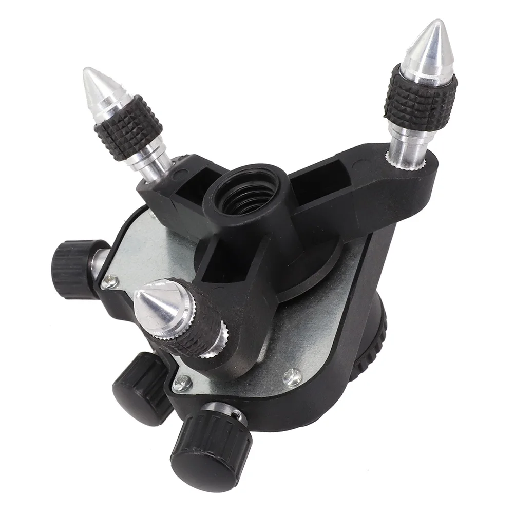

Level Adapter Meter Bracket Black&silver Construction Part 1pc 360 Degree Accessory Adjustment Base Holder Laser