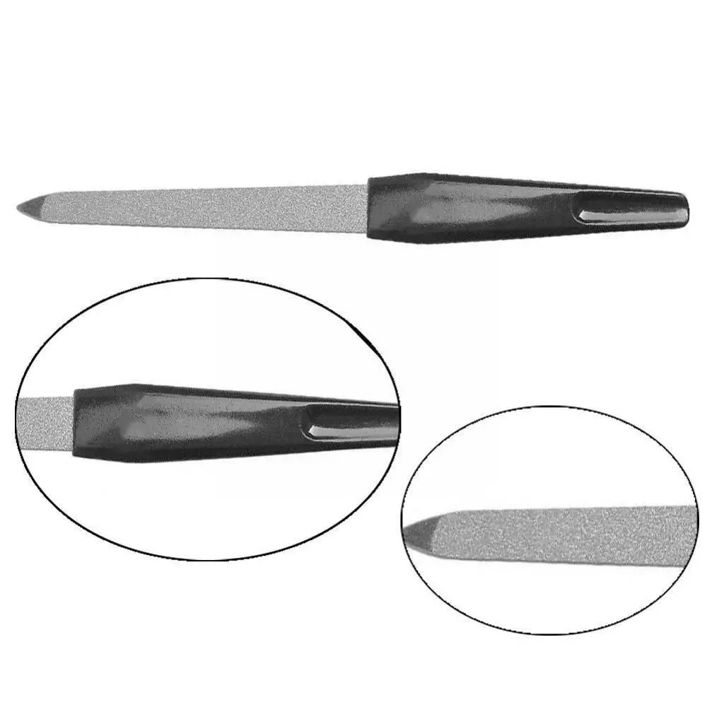 

Metal Double Sided Nail Files Strong Edge For Manicure Pedicure Grooming Nail Supplies For Professionals Manicure Supplies B8g9