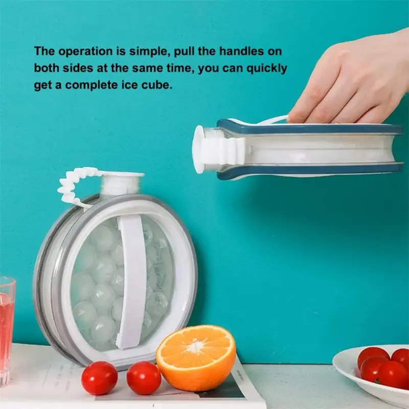 ice ball maker kettle creative icecube mold 2 in 1 multi function container ice hockey pot kitchen bar accessories gadgets new free global shipping