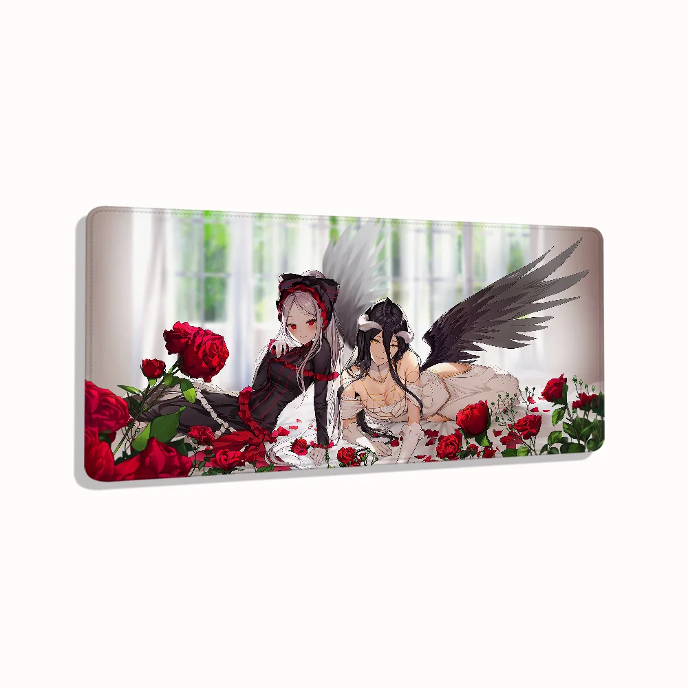 Большой коврик для мыши Succubus Albedo геймерский крутые аксессуары украшения стола