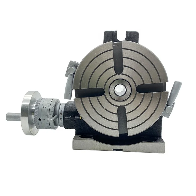 

High quality of Vertical Horizontal Rotary Table HV6 milling machine accessory 6'' Dividing head