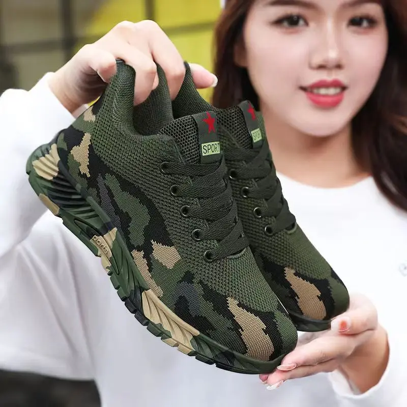 

Men Sneakers Soft Comfortable Lightweight Running Shoes Outdoor Hiking Casual Sport Shoes Army Shoes Trekking Male Shoes