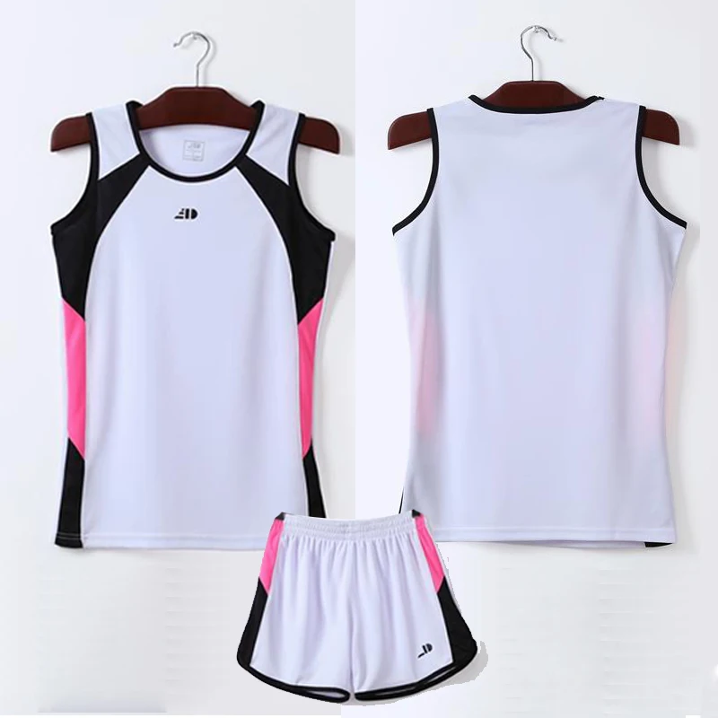 Спортивный костюм тренировочный жилет короткий для бега летняя Студенческая