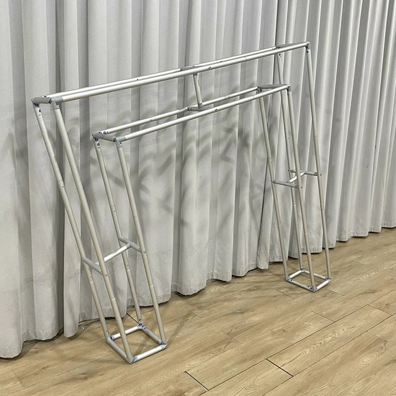 3D алюминиевая наклонная подставка для фона арки настраиваемый тканевый чехол