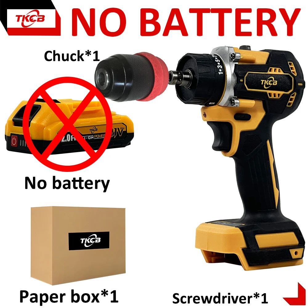 

Бесщёточная дрель-шуруповерт TKCB 3 в 1 для аккумулятора Makita 18 В