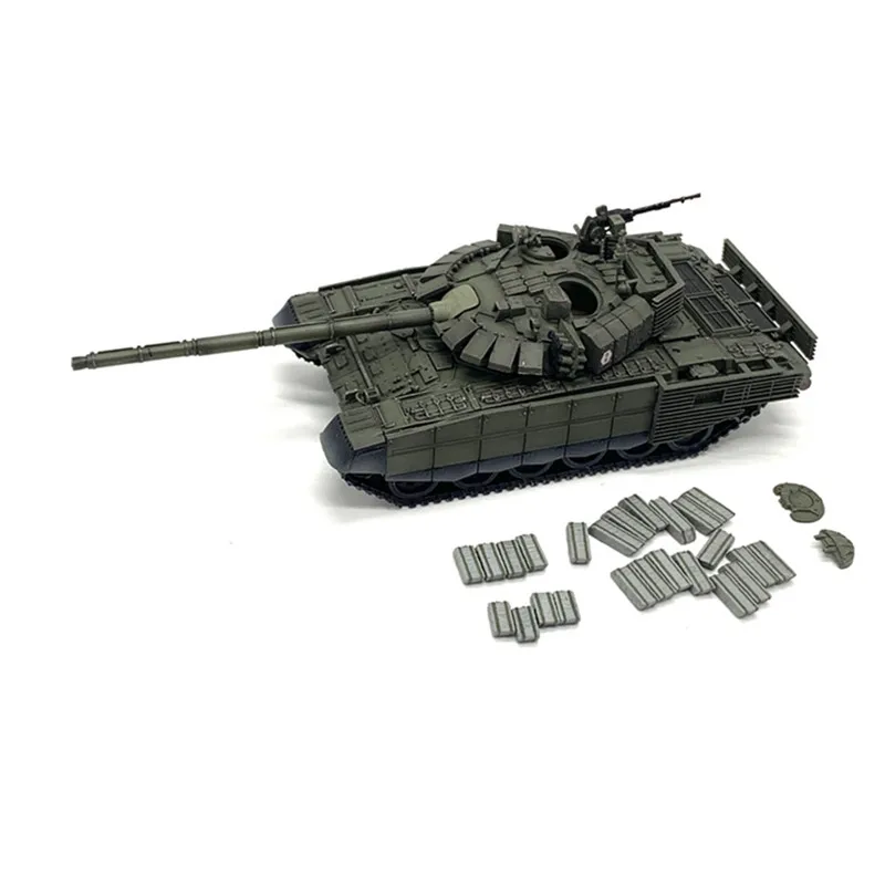 

1:72 Scale Model Russian T72 T-72B3 Main Battle Tank Taman Division with Soft Fossil Blast Collection Display Decoration For Fan