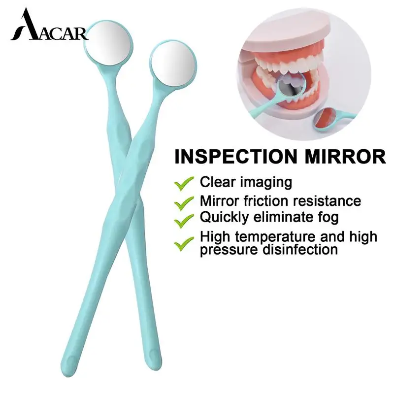 

Multifunction Single Double Sided Surface Exam Mirrors Reflectors With Handle Anti-fog Dental Mouth Checking Mirror