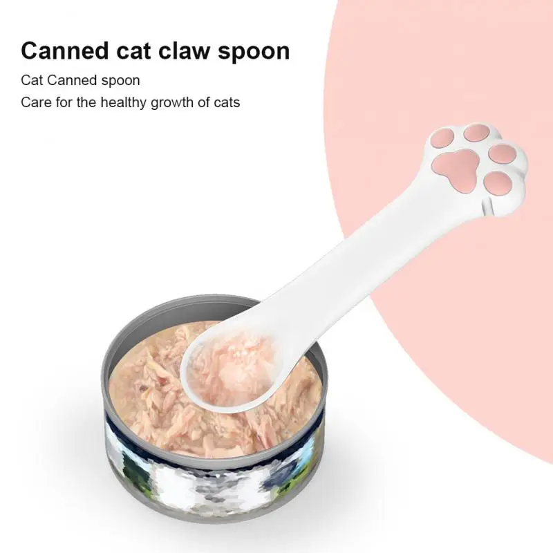

Pet Can Opener Portable Cat Can Spoon Dog Feeding Spoon Cat Claw Pet Canned Scoops Food Feeder Pet Supplies Tool Dog Accessories