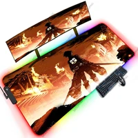 attack on titan japanese style art mouse pads 1200x600 oversized backlit led rgb anime notebook special design laptops xxxxl pc