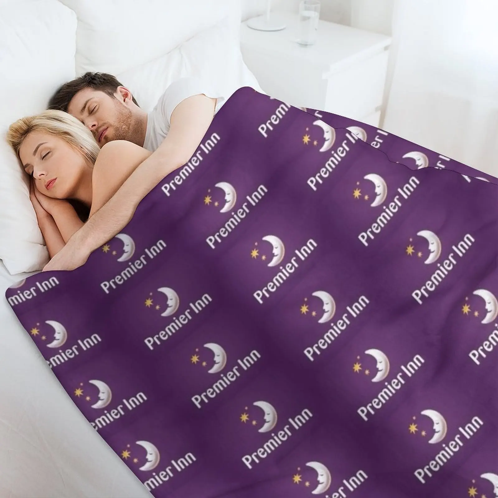 PREMIER INN Декоративное одеяло Дизайнерское теплое клетчатое для кемпинговой