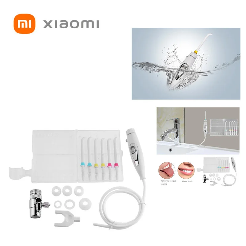 

Xiaomi Youpin Dental Floss Flushing Device Household Faucet Tooth Washer Oral Cleaner Personal Care Appliances Teeth Whitening