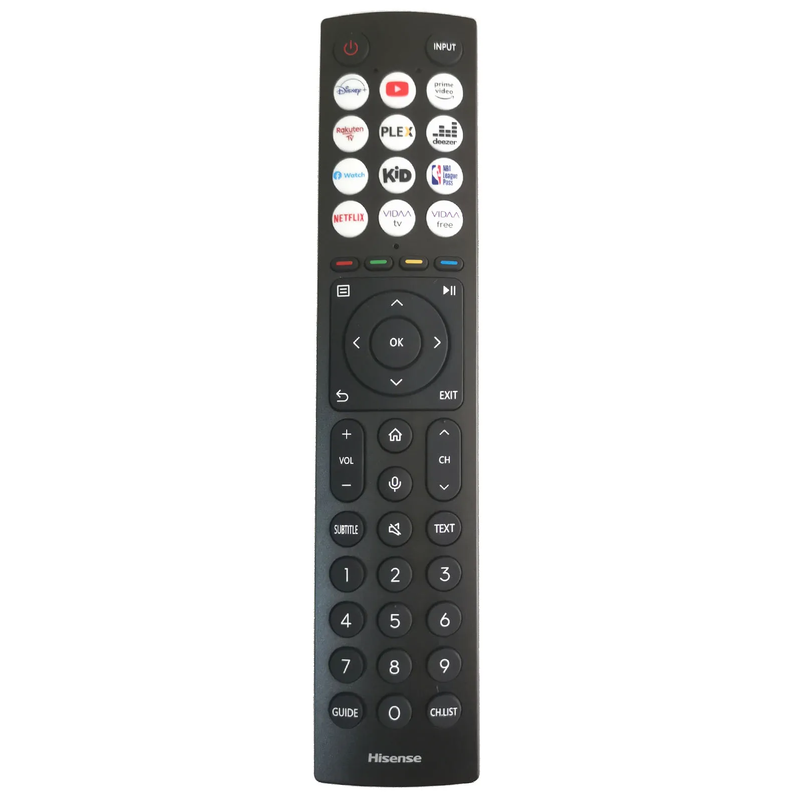 

ERF3A86 Bluetooth Voice Remote Control for Hisense 4K UHD Smart Android TV