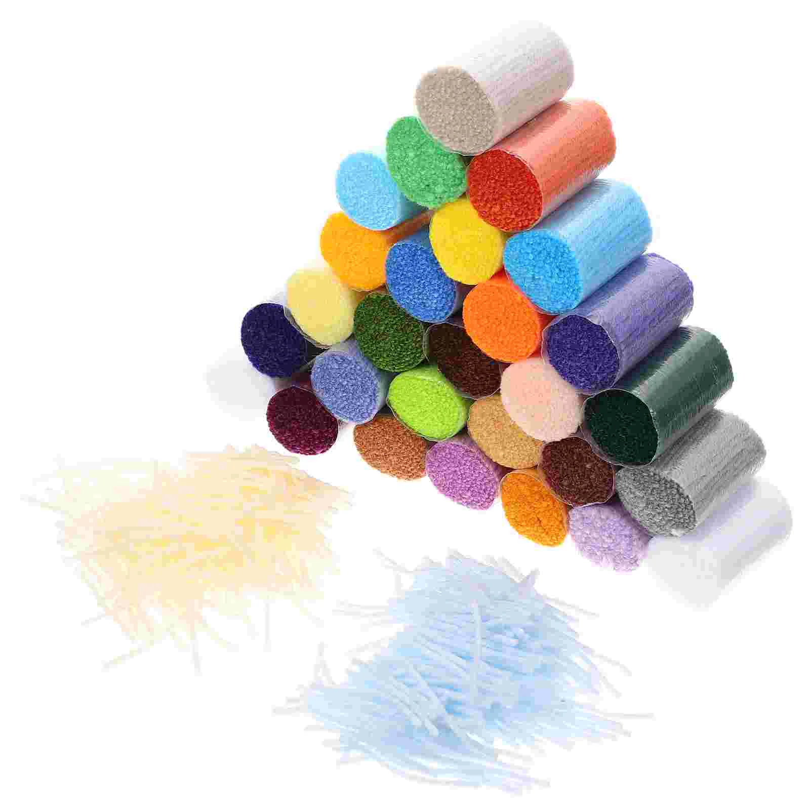 

Yarn Hook Rug Precut Making Knitting Diy Crochet Craft Supplies Hand Wool Acrylic Sewing Kits Carpet Pre Cut Thread Crocheting
