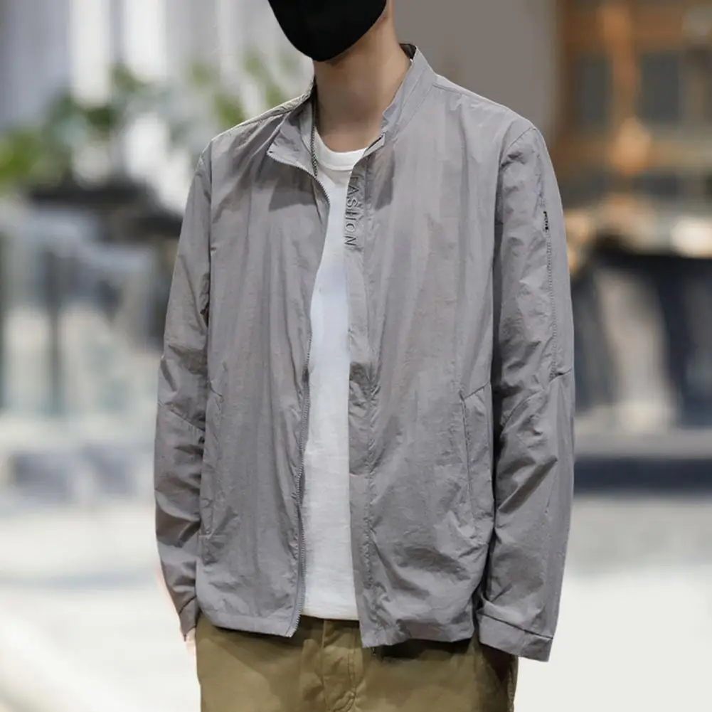 

Breathable Smooth Draping Pockets Jacket for Fishing Camping Riding