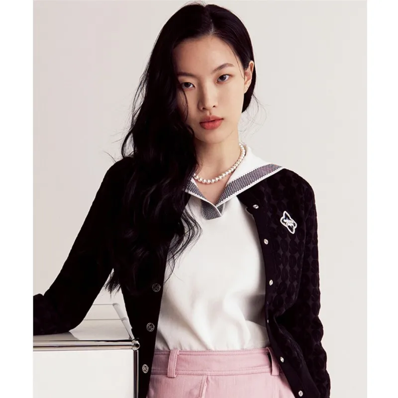 Women's Sailor Collar Hooded vest Casual V Neck Sleeveless Vest Tank Top Solid Ribbed Knit Sweater Vests