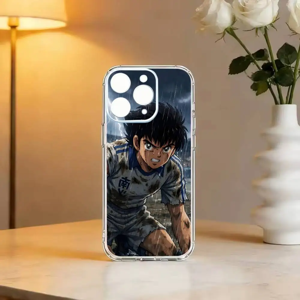 Чехол для телефона C-Captain T-Tsubasa-Little Footballer, мягкий прозрачный чехол для iPhone 14, 16, 15, 17, 13, 12, 11 Pro Max Plus (art.: 3920dbd889dd6) - 3920dbd889dd6
