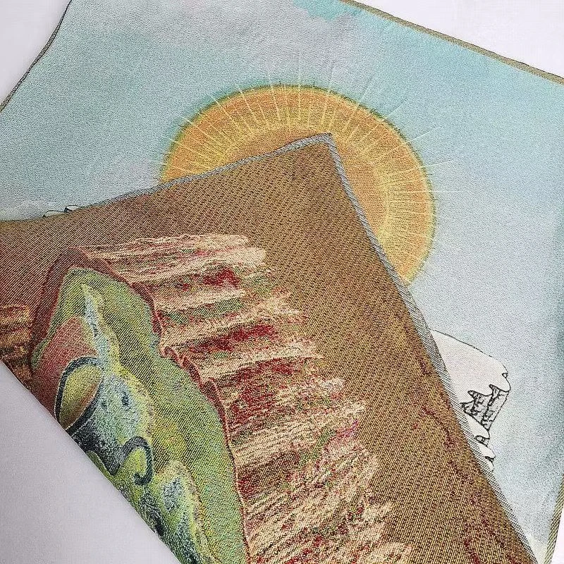 Картина на ткани с вышивкой Тханка Bodhidharma Patriarch для украшения дома и офиса